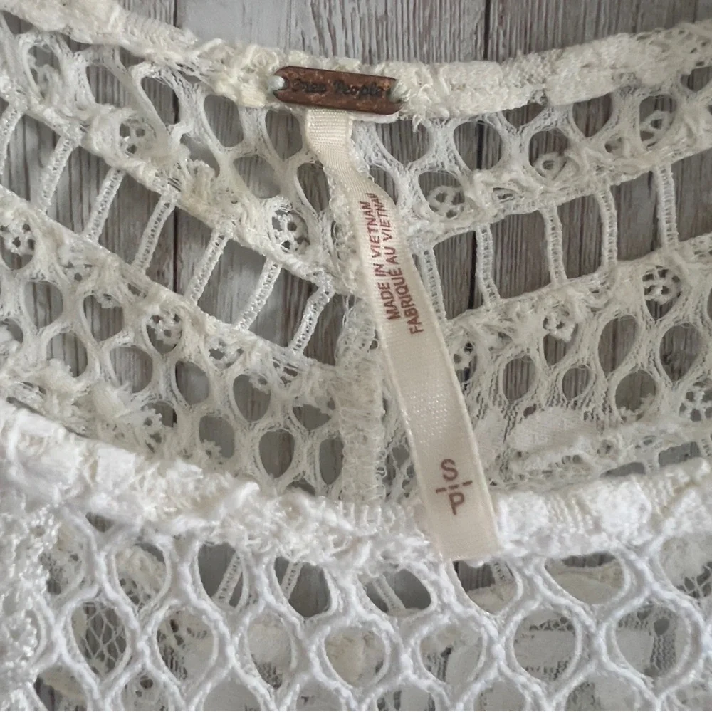 Free People Luna Lace Dress Small